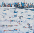 Coral City 2 (36x36) Mixed Media on Canvas image 0
