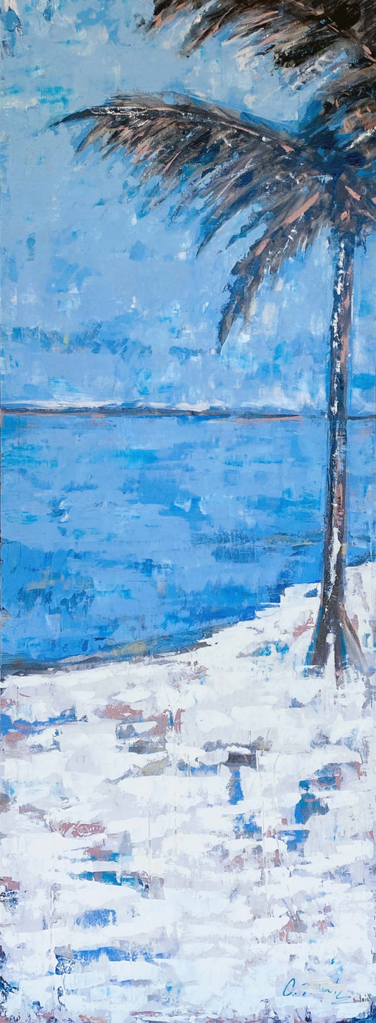 Blue Palm (28X60) image 0