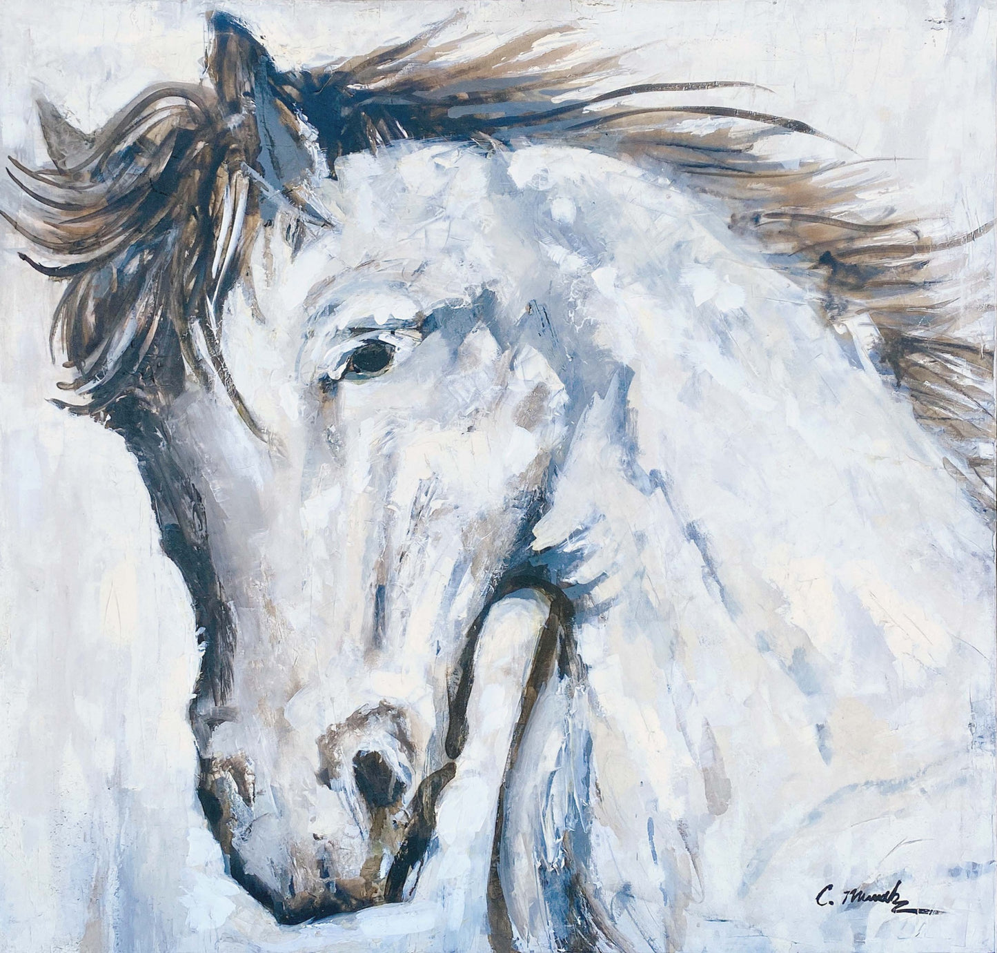 White Horse (40X40) image 0